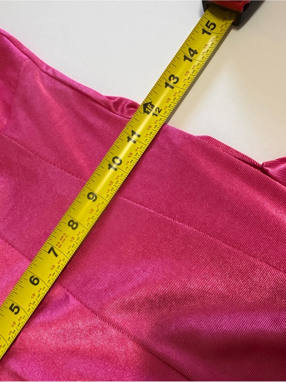 ASOS Pink Satin Strapless Mini Dress Bow Detail XS Y2K Party - Picture 5 of 14